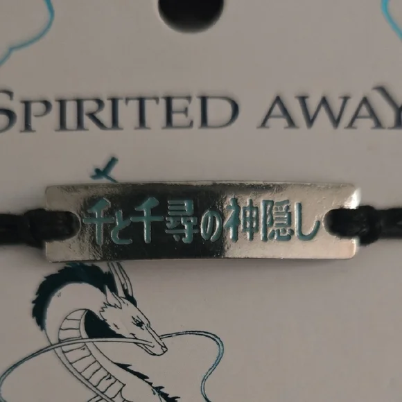 Her Universe Spirited Away Silver and Black Bracelets - Picture 6 of 6